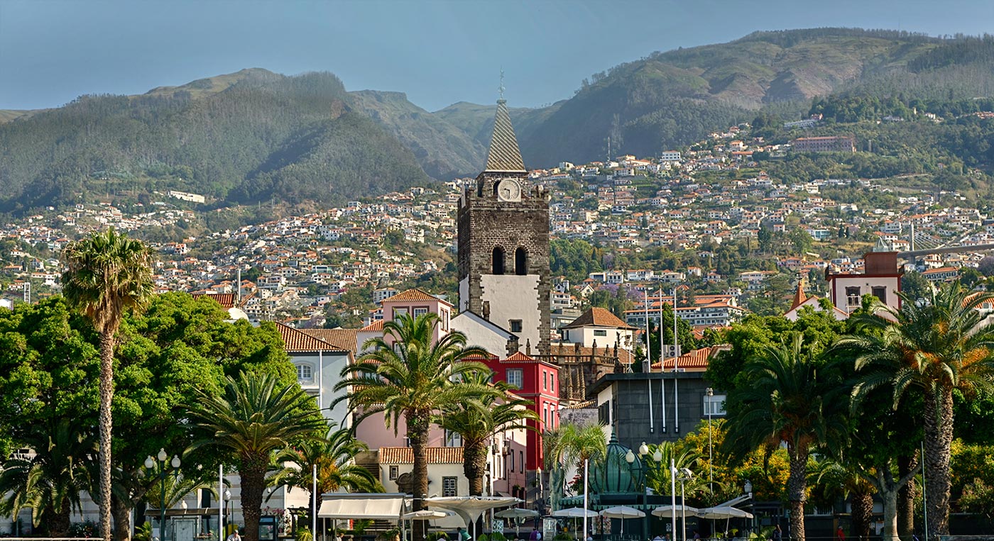 Funchal seen from above, Madeira